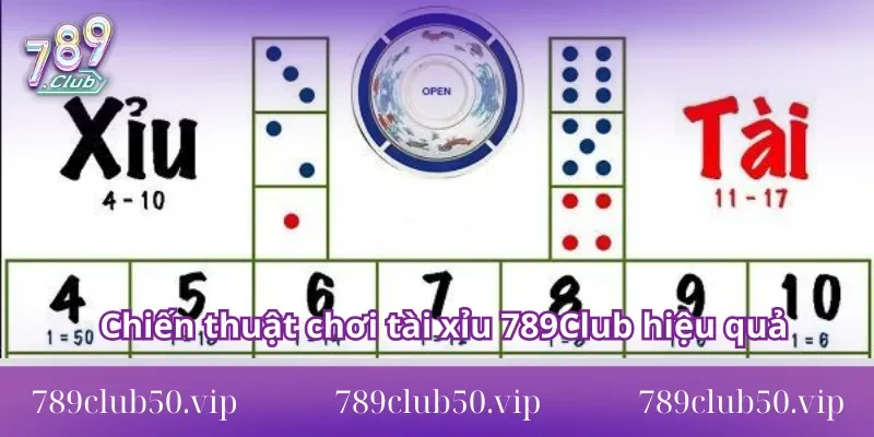 tài xỉu 789club Chiến thuật chơi tài xỉu 789Club hiệu quả